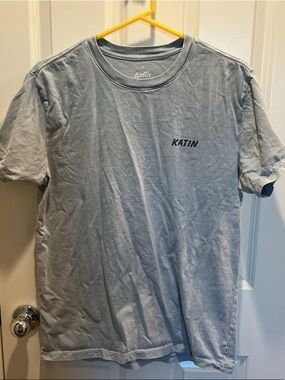 Katin Light Blue Crewneck Tee with Chest Logo